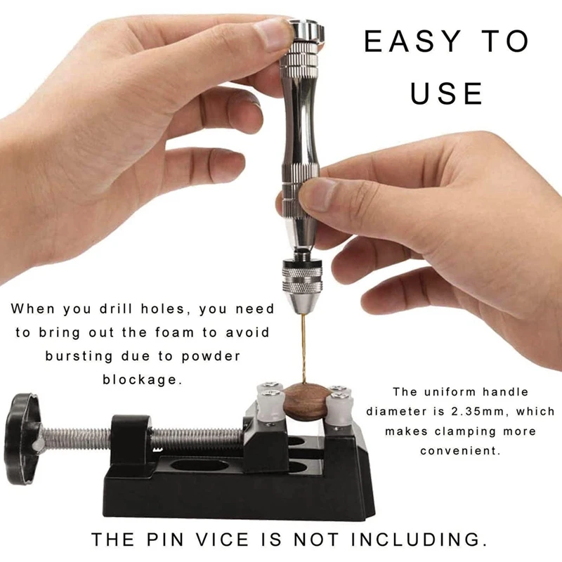 Micro-Xoắn Bộ Mũi Khoan-10 Chiếc 0.6Mm-2.2Mm Nhỏ Mũi Khoan 2.35 Vỏ HSS khắc Mini Khoan Lỗ Dụng Cụ Khoan