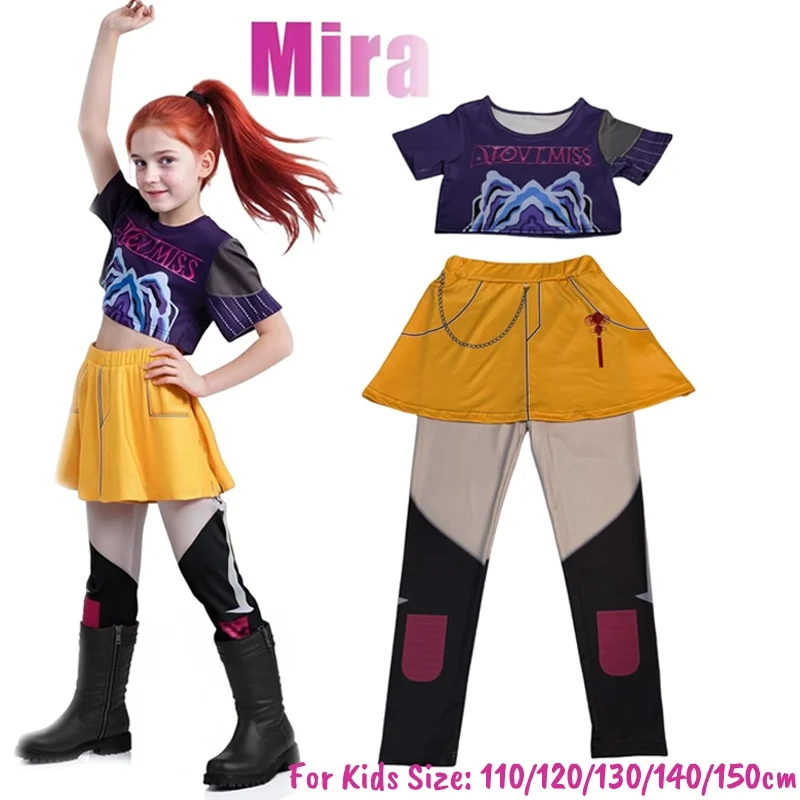 KPop Demon Hunters Rumi Mira Zoey Disfraces de juego de rol para actuaciones infantiles Disfraces de Halloween