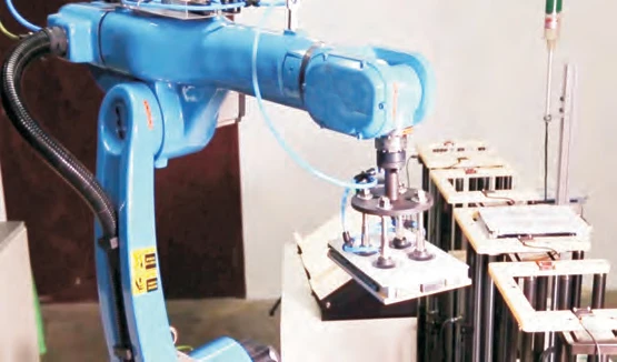 NewKer pengontrol robot 8 sumbu, untuk lengan robot las cnc