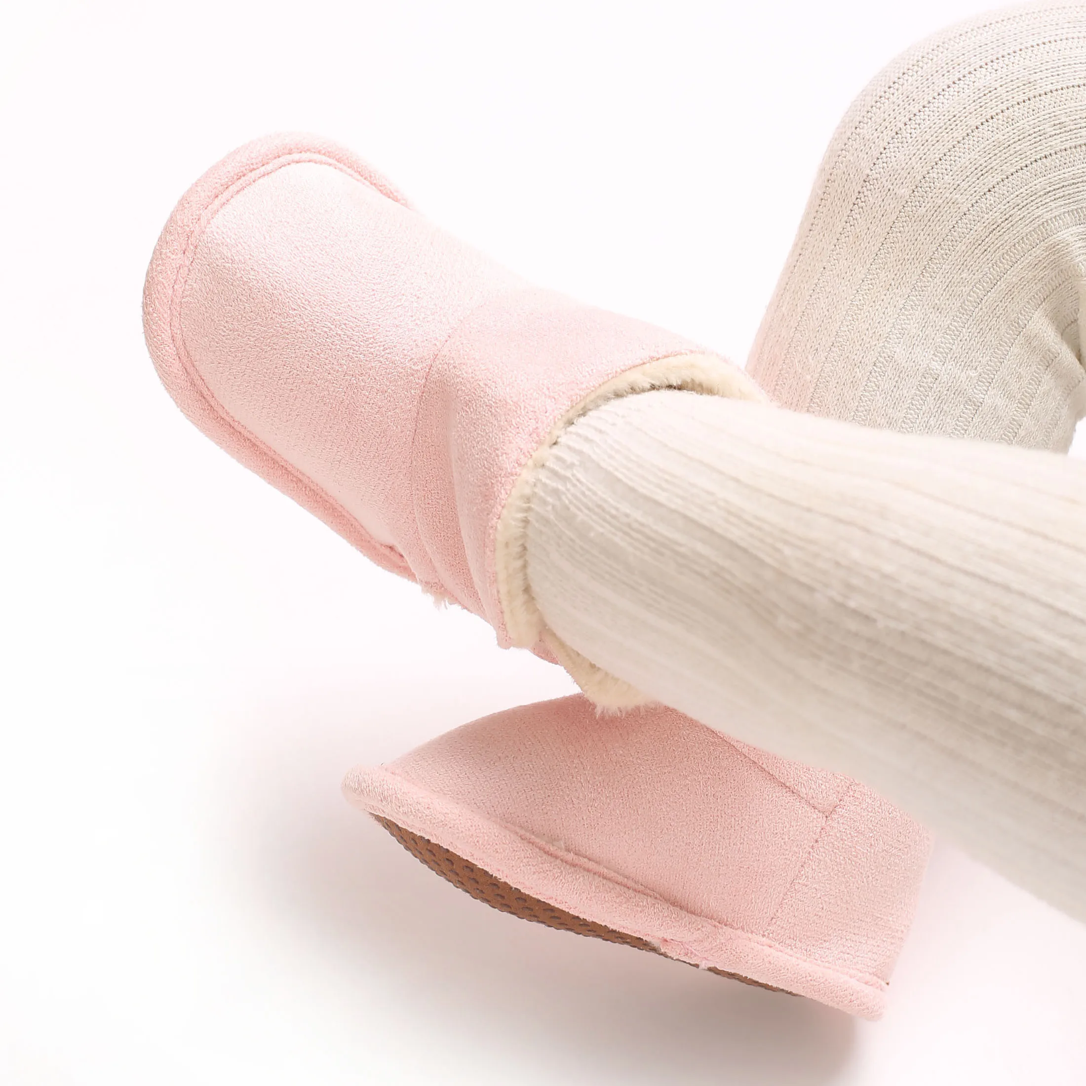 Novas botas de bebê para o inverno calor 0-18m bebê recém-nascido velcro sola macia anti deslizamento sapatos frontais sapatos de bebê botas de neve quentes