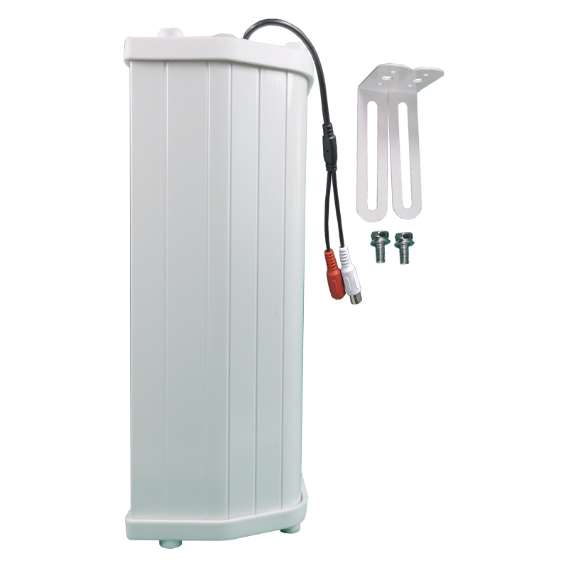 Алюминиевый встроенный усилитель мощности 20 Вт, уличная водонепроницаемая звуковая колонка, подключение аудиоустройства, одноканальный разговор