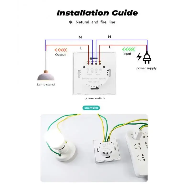 Neue Smart Wand Licht Schalter Hand Sweep Sensor Infrarot Sensor Schalter Glas Display Panel Neutral Draht 10A Keine Berührung erforderlich ﻿