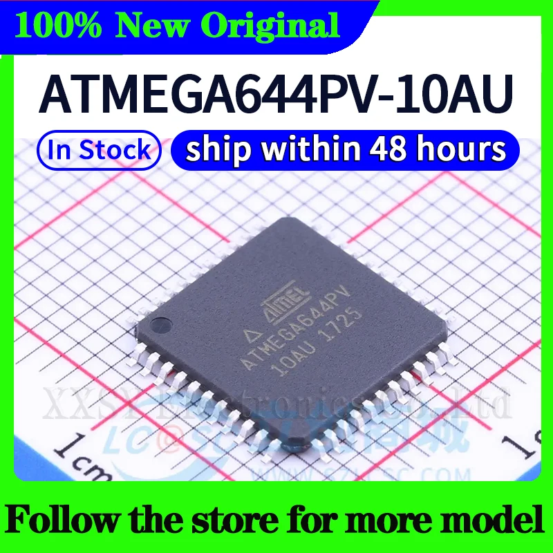 ATMEGA644PA-AU ATMEGA644-20AU ATMEGA644PV-10AU ATMEGA644A-AU ATMEGA644P-20AU ATMEGA644V-10AU  High quality New