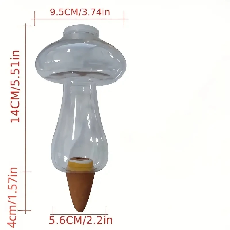 급수 재배자 삽입 사랑 모양의 자동 식물 Waterer 분무기 물방울 관개 꽃 식물, 물방울 누출 장치