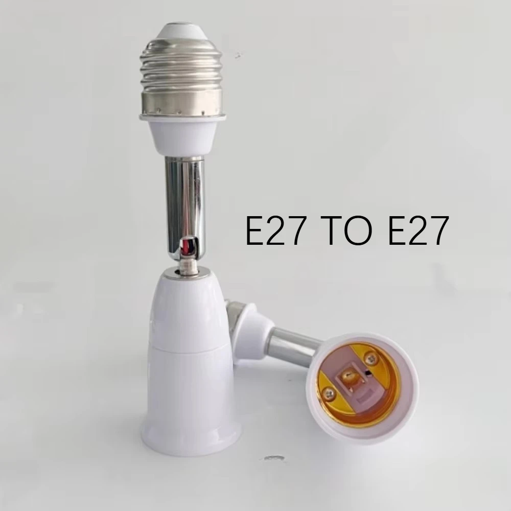Portalampada convertitore E27 Adattatore convertitore base lampada di alta qualità Portalampada ignifugo per PC per faretto lampadina a mais a LED
