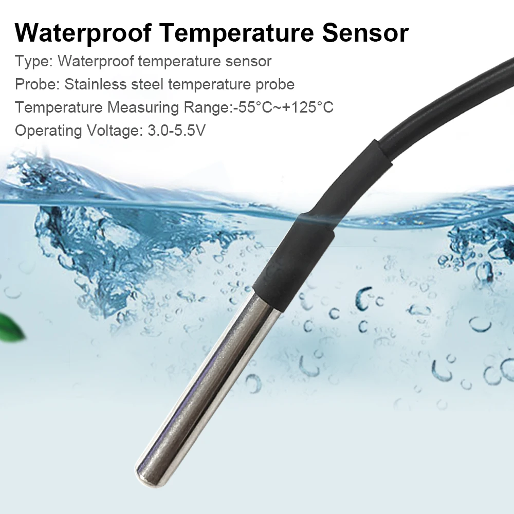 Envío Gratis, Sensor de interruptor de temperatura inteligente Tuya con salida de relé de sonda, Monitor remoto WiFi, funciona con Google Home Alexa