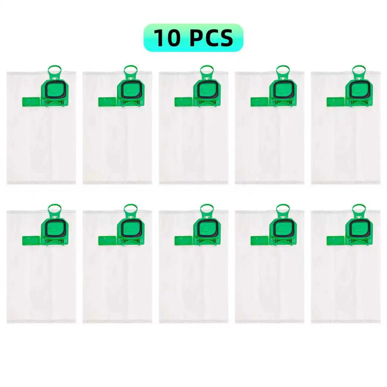 10 Pcs Dust Bag Compatible with Vorwerk VK140 VK150 Garbage Bag FP140 Bo Speed Kobold Vacuum Cleaner
