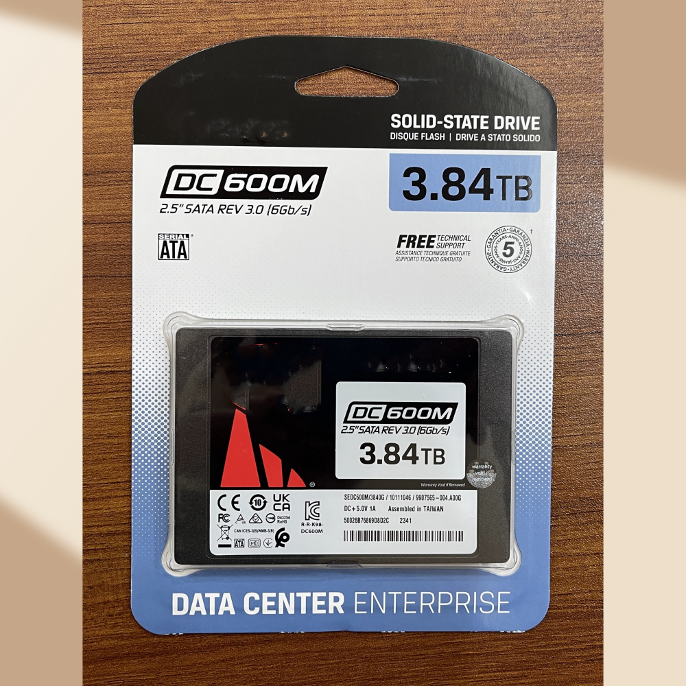 Nouveau SSD DC600M 960GB 1.92T 3.84T 7.68T SATA 3 2.5 "6 Gb/s pour lecteur SSD Kingston SEDC600M de qualité entreprise