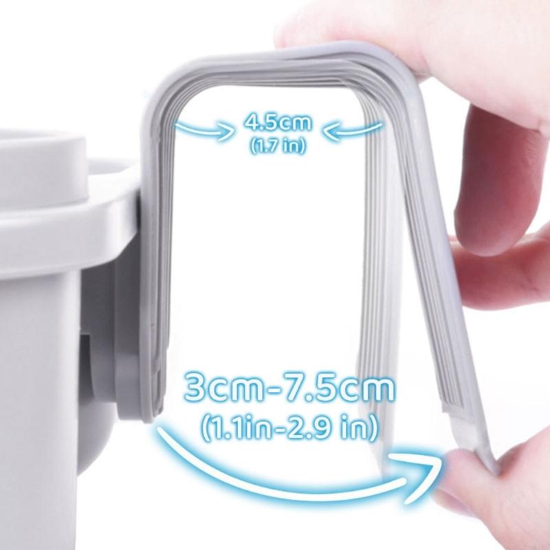 K1KC Upgrades Baby Prams & Car seats Cup Holder Secure Cup Storage Multiple Use Baby Cup Holder ABS Stand for Car Seats
