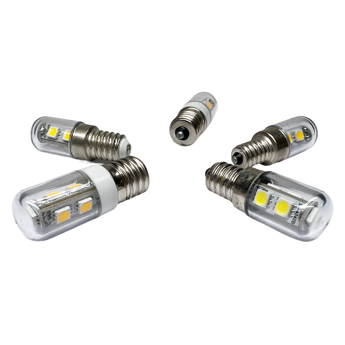 T18S Bulb LED Light E12 E14 E17 Small Screw AC 110V 220V White Light Warm Light Refrigerator Light Sewing Machine