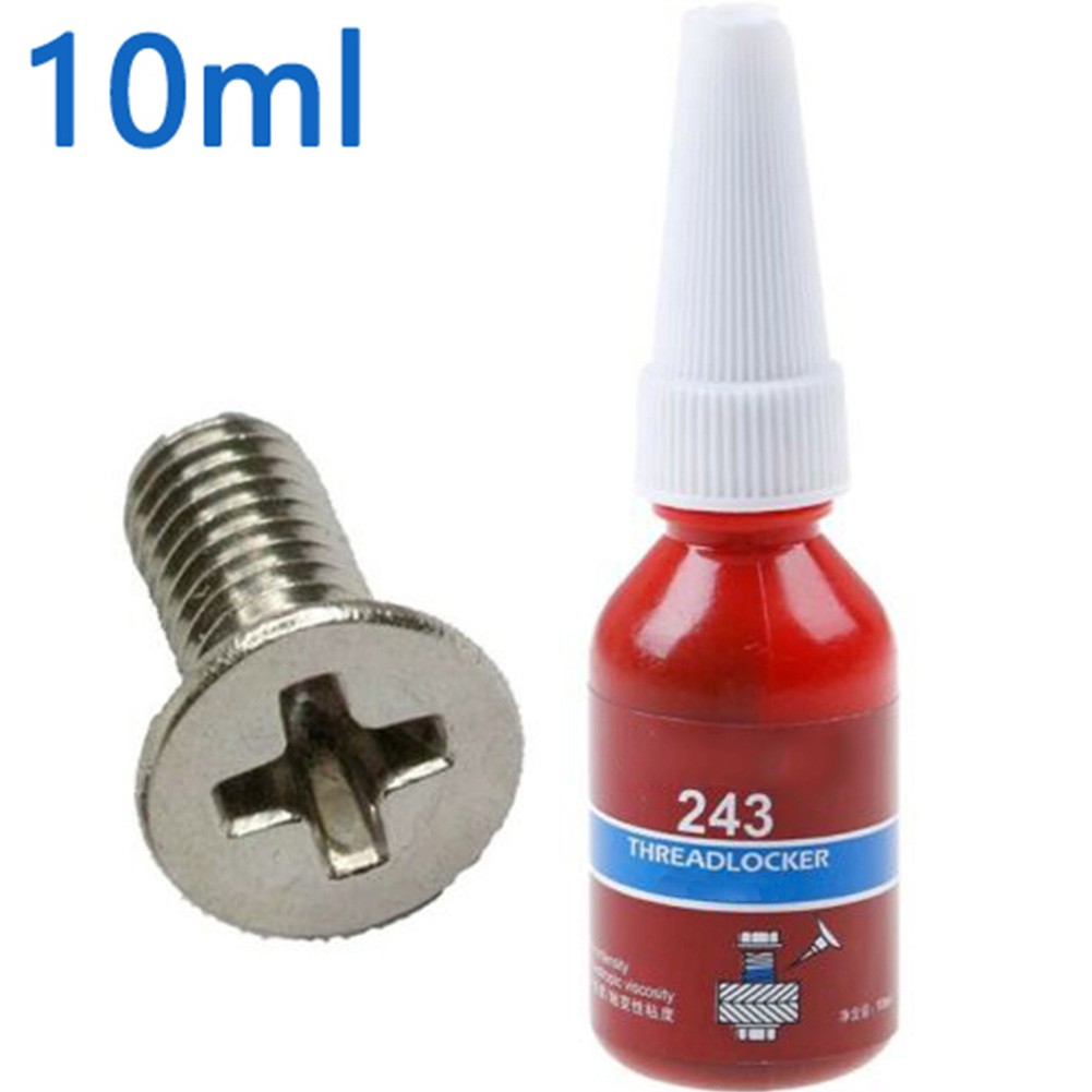 10ml Blue Threadlocker Medium Strength Threadlocker 243 Sealing Thread Locking For Locking And Sealing Of M6-M20 Thread