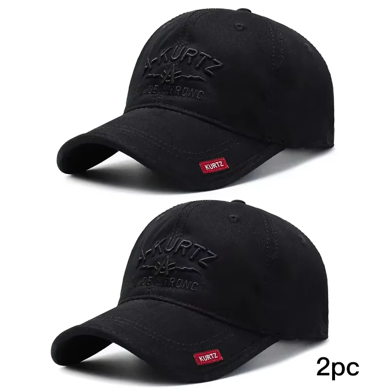 Nueva gorra de béisbol de primavera para hombre, versión coreana, gorra de moda, sombrero para el sol bordado para exteriores, gorra de protección solar para mujer, etiqueta roja pequeña A