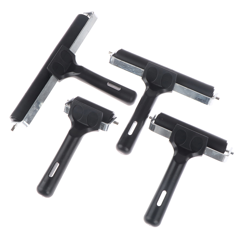 Brayer 画材印刷インク印刷ツール 6/10/15/20 センチメートル建設ツールアンチスキッドゴムローラースタンピングアクセサリー