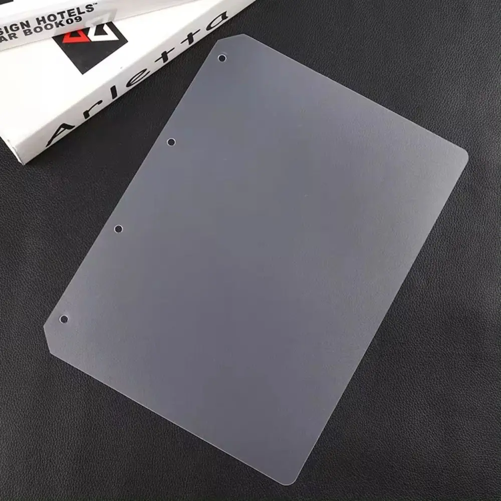 10Pcs A4 A5 A6 A7 Notebook Divider Stationery Accessories Matte Inner Paper Separator Universal PP Binder Organizer Baffle