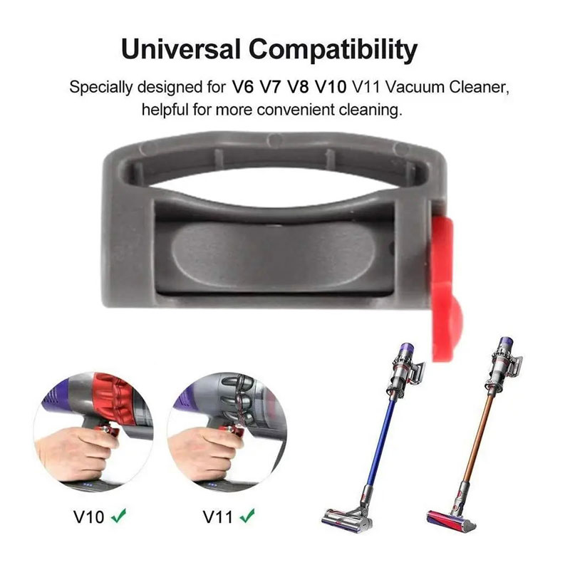 Interruptor de bloqueio para aspirador de pó portátil, peças de bloqueio de gatilho para dyson v8 v10 v6 v7 v11 v15