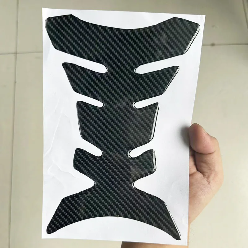 1PC Carbon Universal Motorcycle Tank Pad Protector Sticker 3d Decal For Yamaha Honda Kawasaki Ktm Bmw Ducati Suzuki
