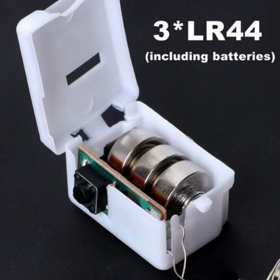 Guirnalda de luces LED de alambre de cobre y plata, luces de hadas impermeables, decoración de fiesta de boda de Navidad con batería