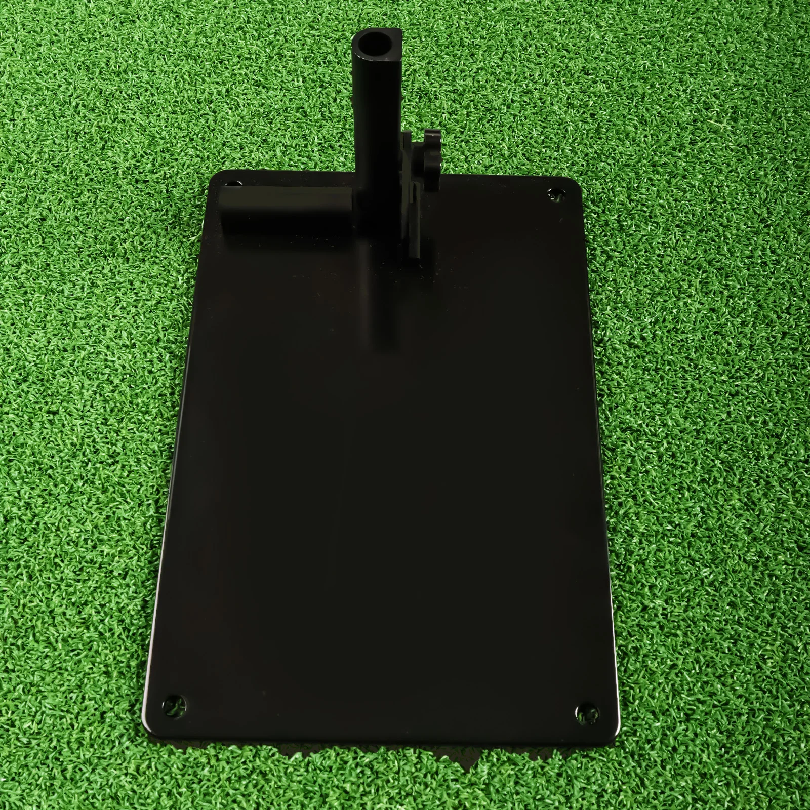Soporte de palo de alineación de Golf, placa de práctica de Swing, entrenador de avión, Ayuda de entrenamiento, Base de palo de alineación