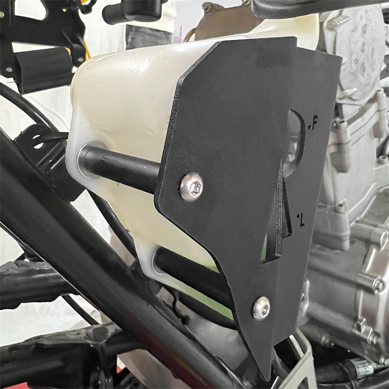 Capa protetora de alumínio para tanque de expansão de motor atv, para yamaha raptor 700 2006-2011 2013-2020 700r 2012 2016-2020