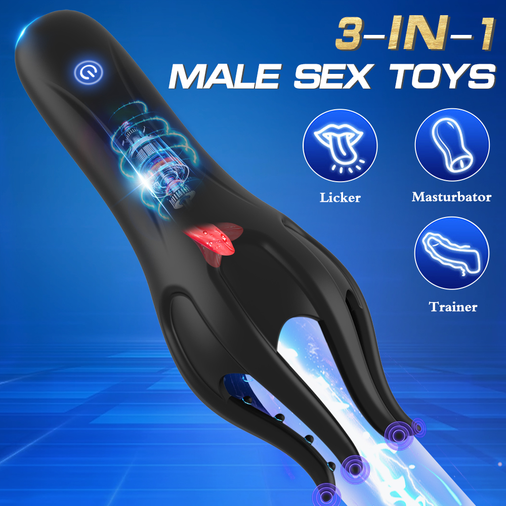 Glans Stimulate Trainer Vibrator Men Penis Delay Exerciser Stimulate Masturbation Massager Vibrating Endurance Trainning Sex Toy
