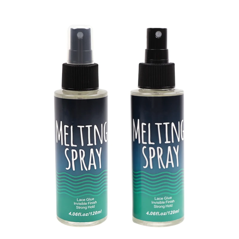 Nunify Colla liquida per pizzo 120 ml Spray di fusione per installare parrucche Parrucchino Chiusura in pizzo Colla adesiva impermeabile Spray Colla trasparente per parrucca
