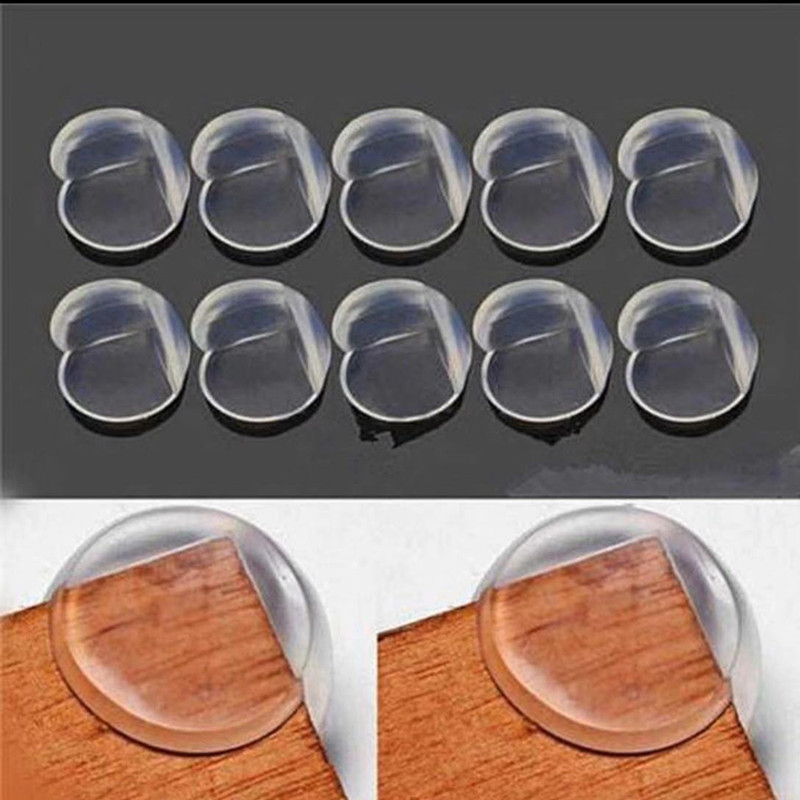 Silicone Table Corner Protector, Edge Guards, Capa de Proteção, Anti-colisão, Baby Safety, Crianças, 10pcs