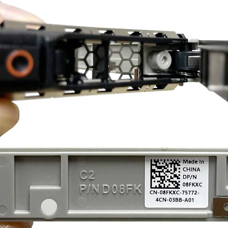 10 Chiếc Miễn Phí Vận Chuyển Mới 8FKXC 2.5 ''SAS SATA Máy Chủ Khay Caddy Cho Máy Chủ Dell PowerEdge R730 R630 T640 t630 HDD Chân Đế Ngăn Kéo D08FK