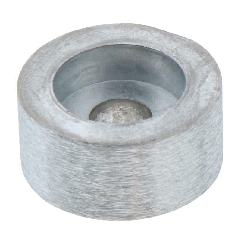 2Pcs Round Zinc Anode Silver Car Anode Block Accessories 55321-87J01 For Suzuki Outboard Motor 4 Stroke 55321-87J00