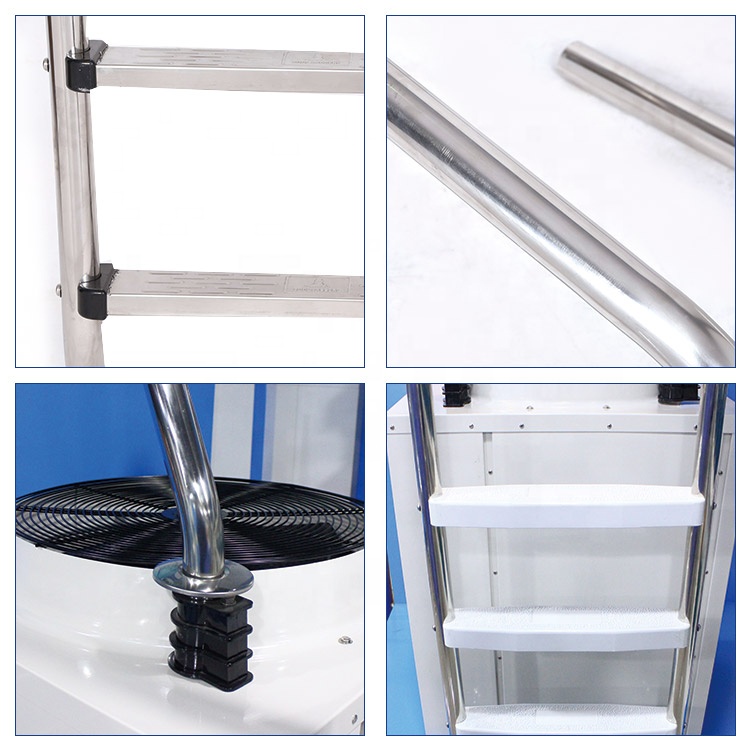 Custom Stainless Steel Swimming Pool Used Plastic Stairs Ladder Steps