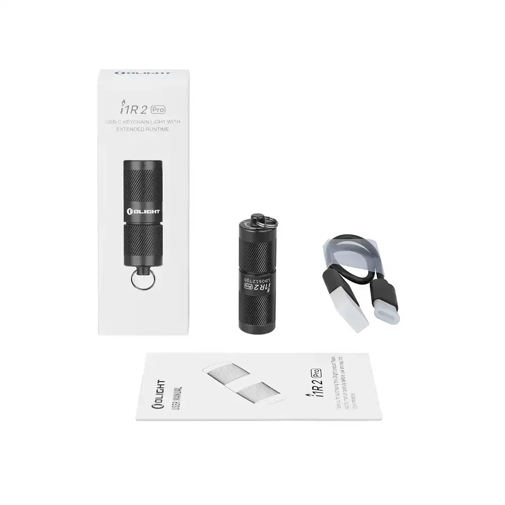 Olight i1R 2 PRO USB recargable llavero luz 180 lúmenes linterna portátil