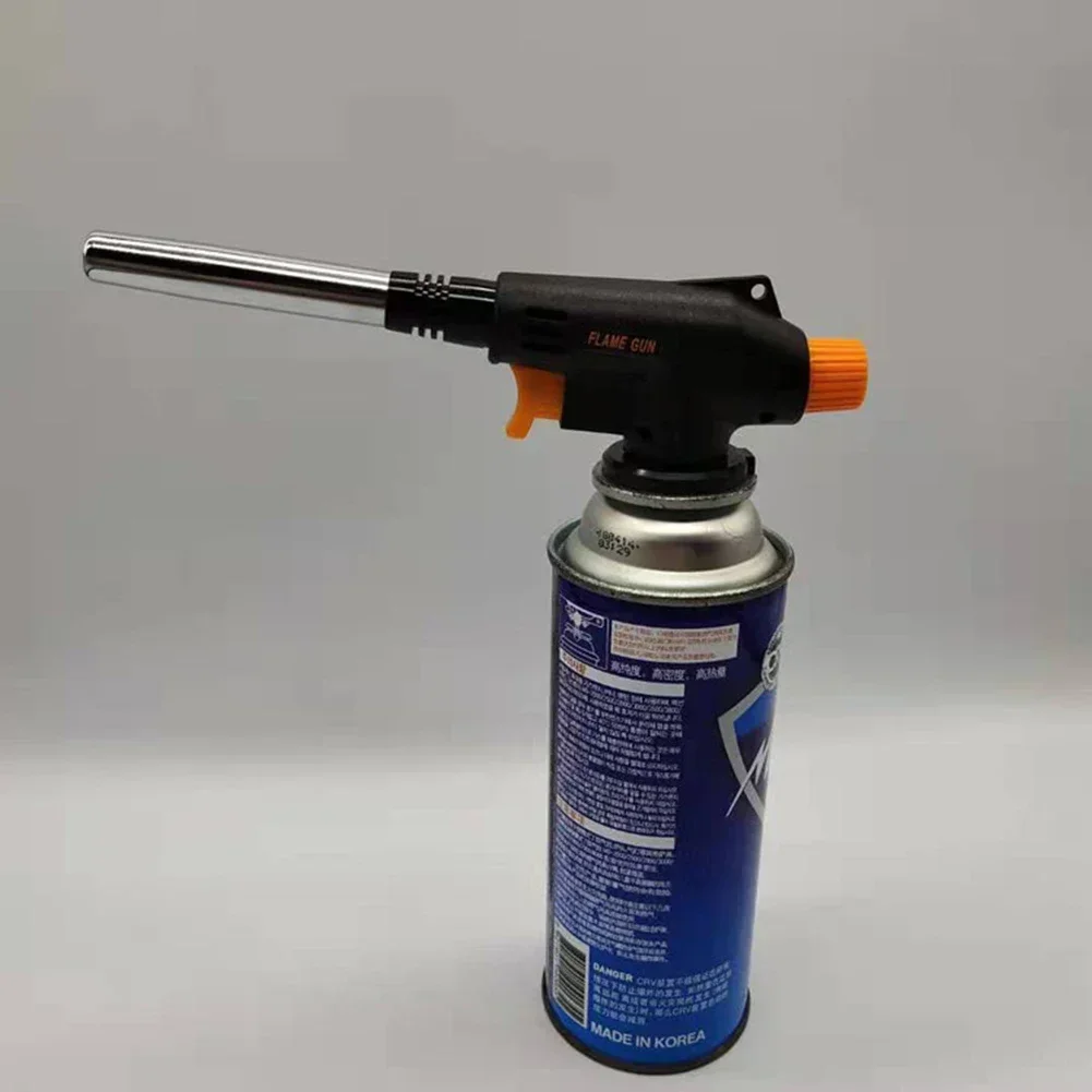 Welding Gas Burner Flame Torch Gas Torch Ignition BBQ Cooking Camping Ignition Flamethrower Outdoor Camping Tool