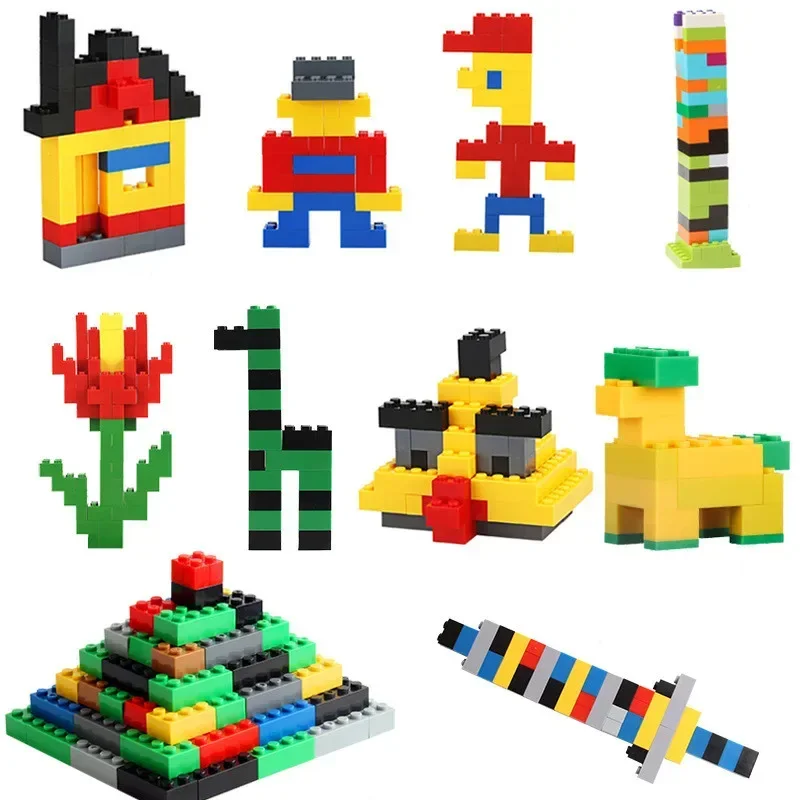 Set di blocchi di costruzione creativi fai-da-te Set di blocchi di costruzione MOC classici urbani assemblati Regali di compleanno Giocattoli educativi per bambini