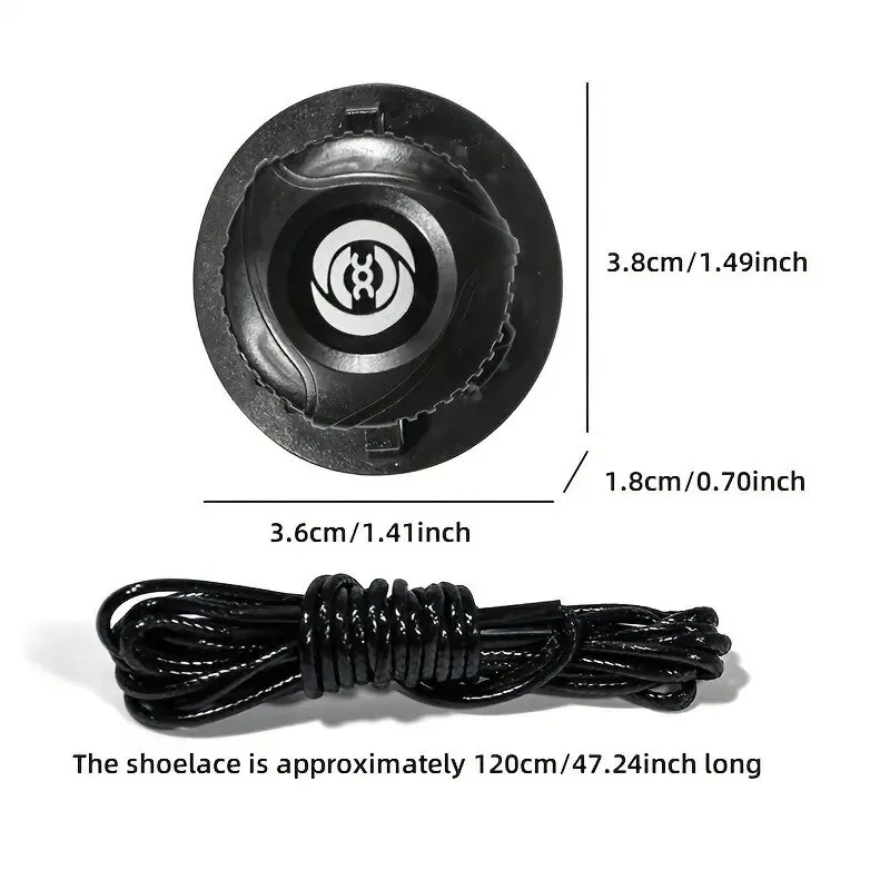 1 par de cordones de zapatillas de deporte de cuerda con hebilla automática giratoria de alambre de Metal para niños/adultos sin cordones cordones de zapatos de bloqueo rápido zapatillas de deporte