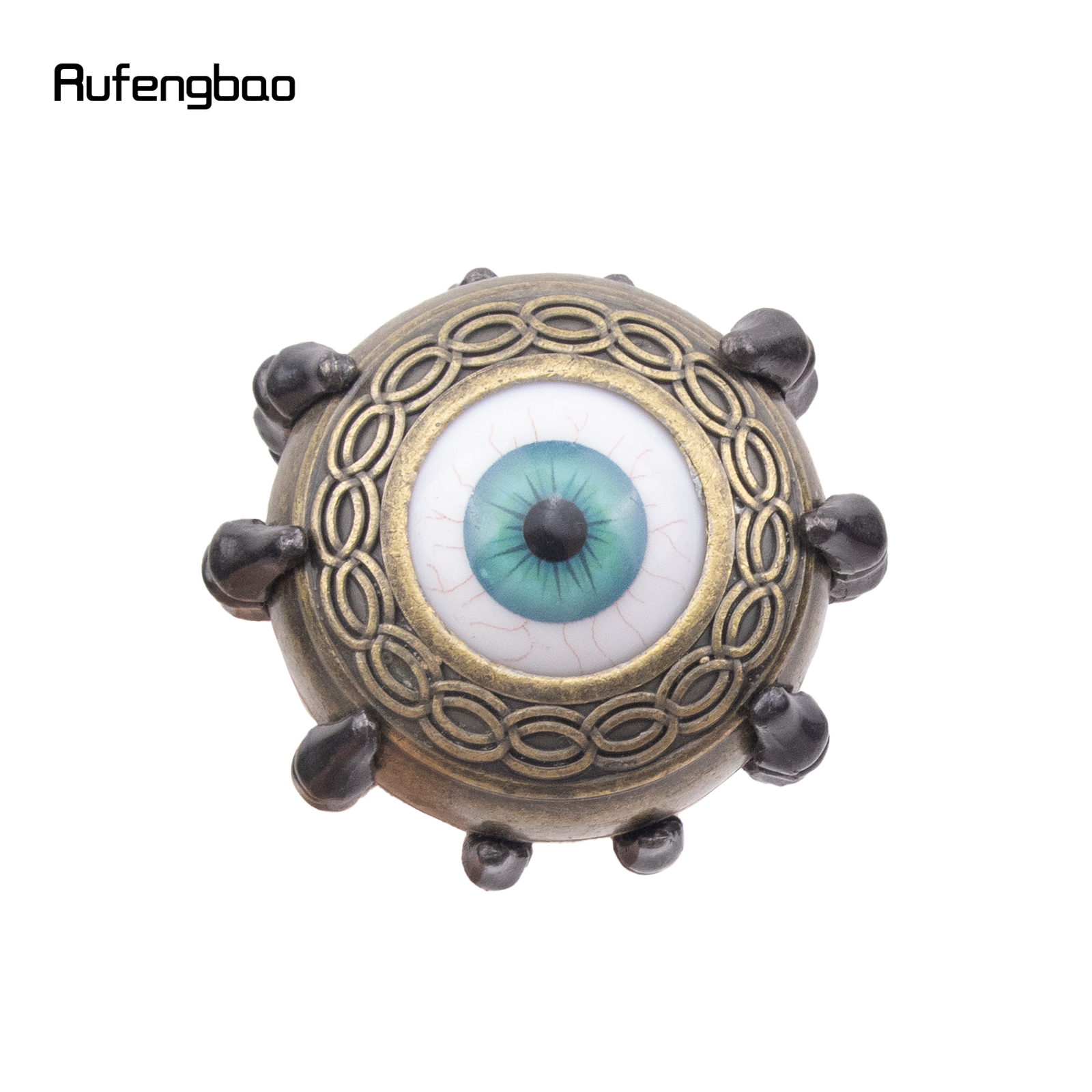 Bloodshot Eyes Augapfel Steampunk Gehstock Mode Dekorativer Gehstock Gentleman Crosier Knopf Gehstock 94 cm