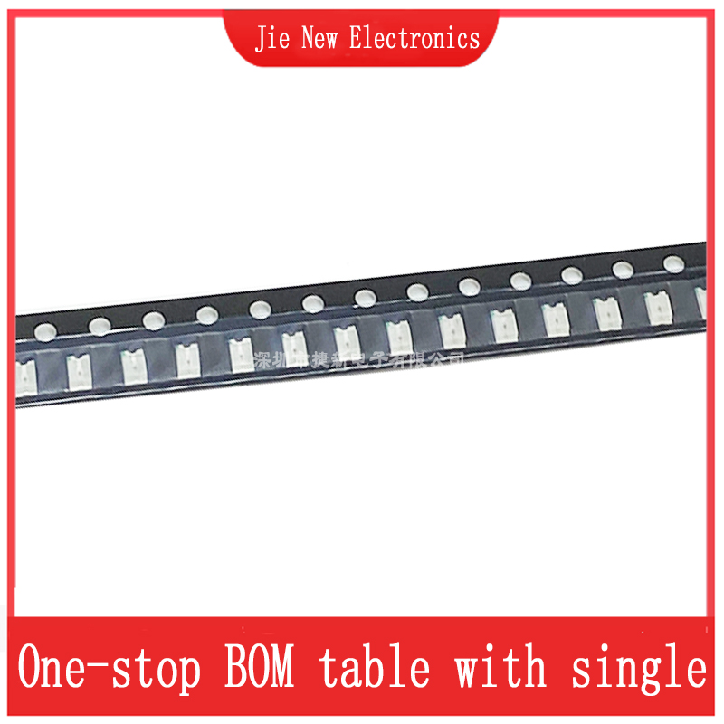 100 Uds 0402 0603 0805 1206 3528 5050 SMD LED rojo amarillo verde blanco azul naranja diodo emisor de luz