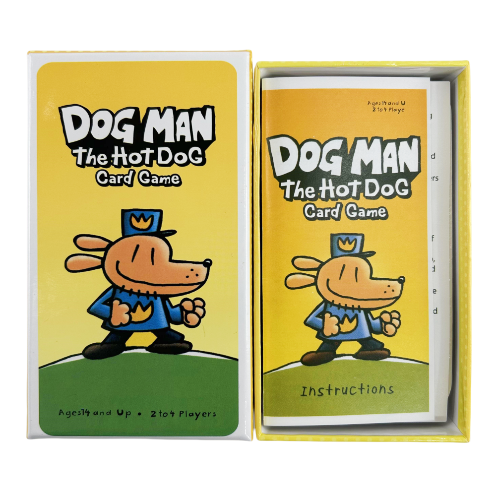 เกมไพ่ Dog Man สําหรับครอบครัวและเพื่อน สํารับกระดานเกมการ์ด Hot Dog
