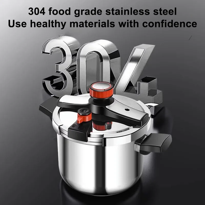 304 stainless steel household pressure cooker with large capacity thickened multi speed adjustable rice cooker
