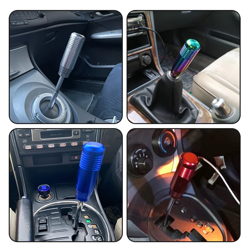 Liga de alumínio Car Shift Head, Handle Joystick Head, Car Shift Torque, Modificação Interna, 8.5cm 3.34in