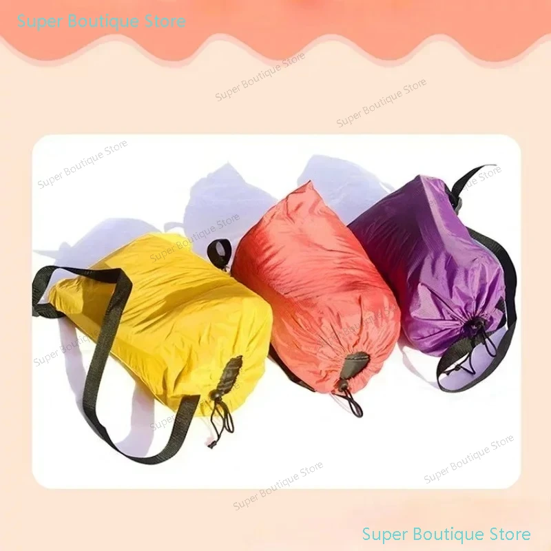 Chaise longue gonflable pliable à gonflage rapide, pour la Relaxation extérieure paresseuse, couches de canapé, meubles simples, pour la maison