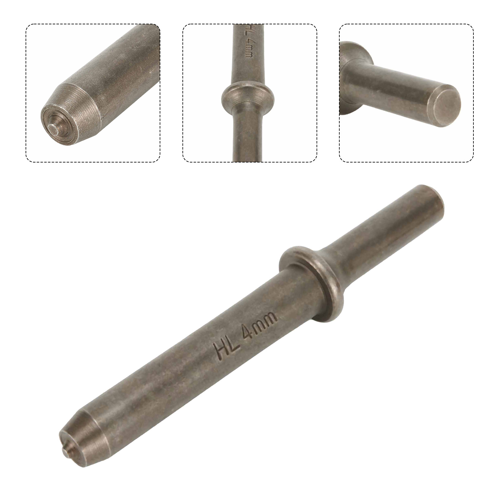 1個の空気圧式エアリベットネイルヘッド,電動インパクト用の半中空ソリッドネイルヘッド,ハンマー,電動工具,リフォームアクセサリー