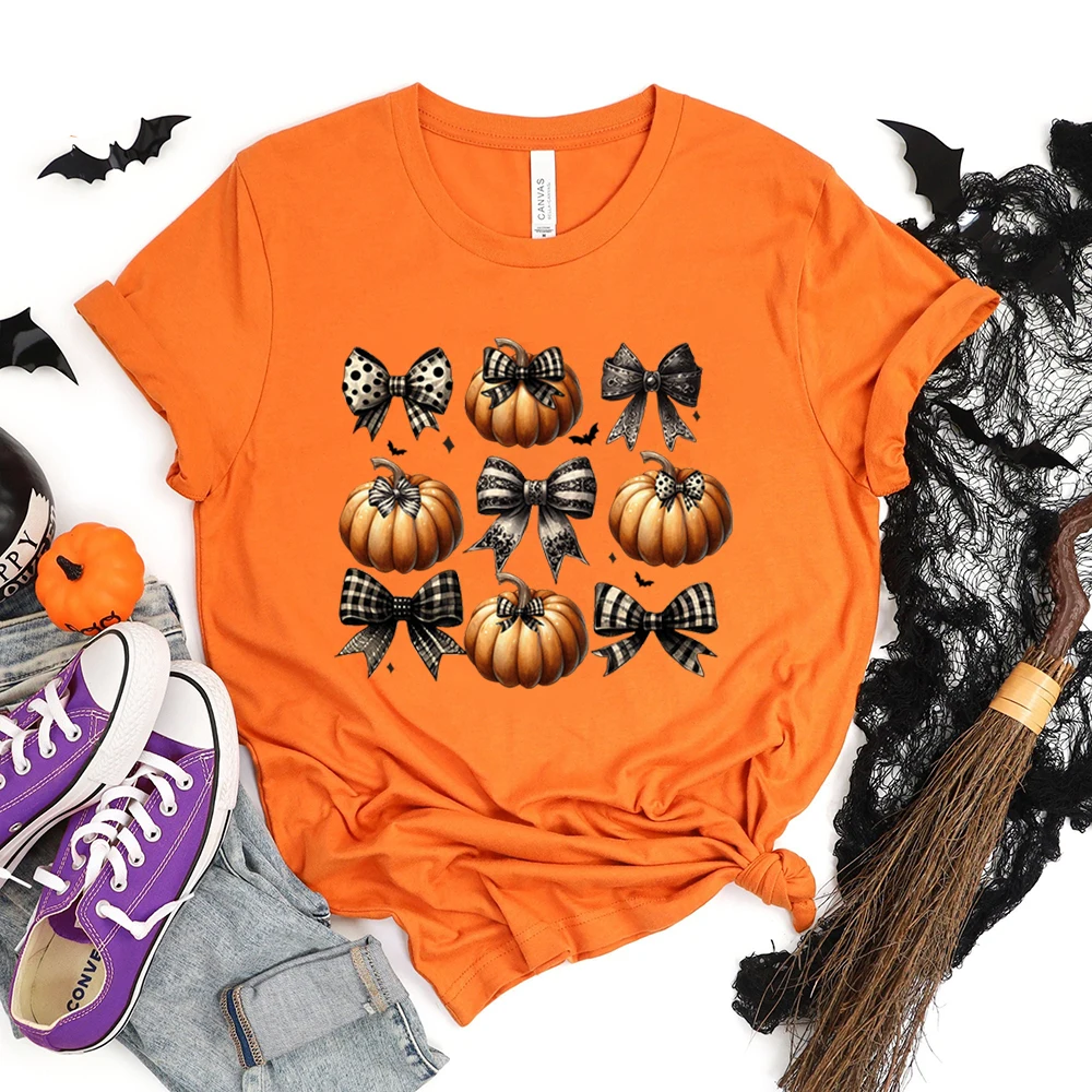 Женские летние футболки с принтом на Хэллоуин