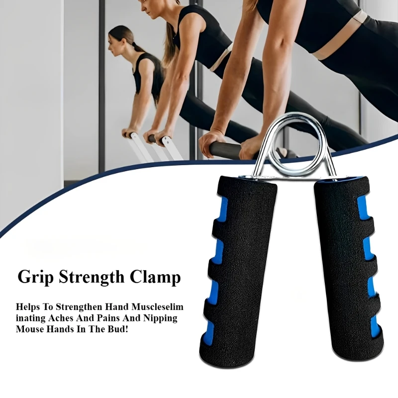 Tipo A Spugna Grip Primavera Mano Finger Strength Trainer Power Ginnico Avambraccio Rinforzo Carpale Espansore Sport Muscolo Polso