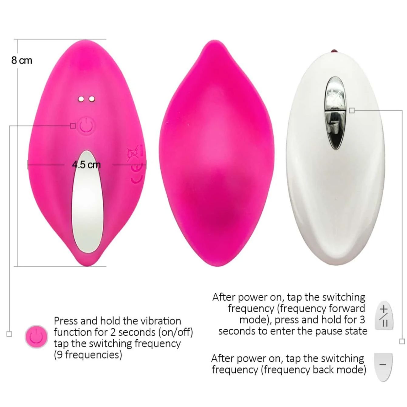 High Quality Wearable Panty Vibrator Wireless Remote Clitoris Stimulator Couple Flirting G-spot Vibrating Egg Women Masturbator