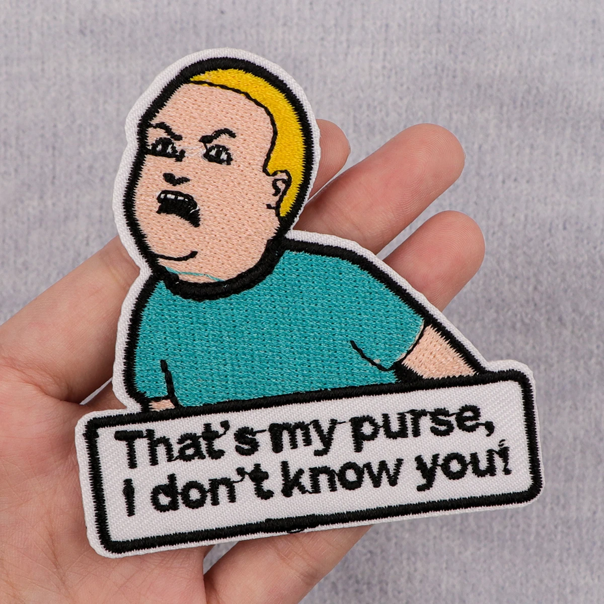 แม่มดตลก Patch เหล็กบนแพทช์สําหรับเสื้อผ้า Thermoกาวแพทช์บนเสื้อผ้าเย็บปักถักร้อย Patch เย็บ Patch