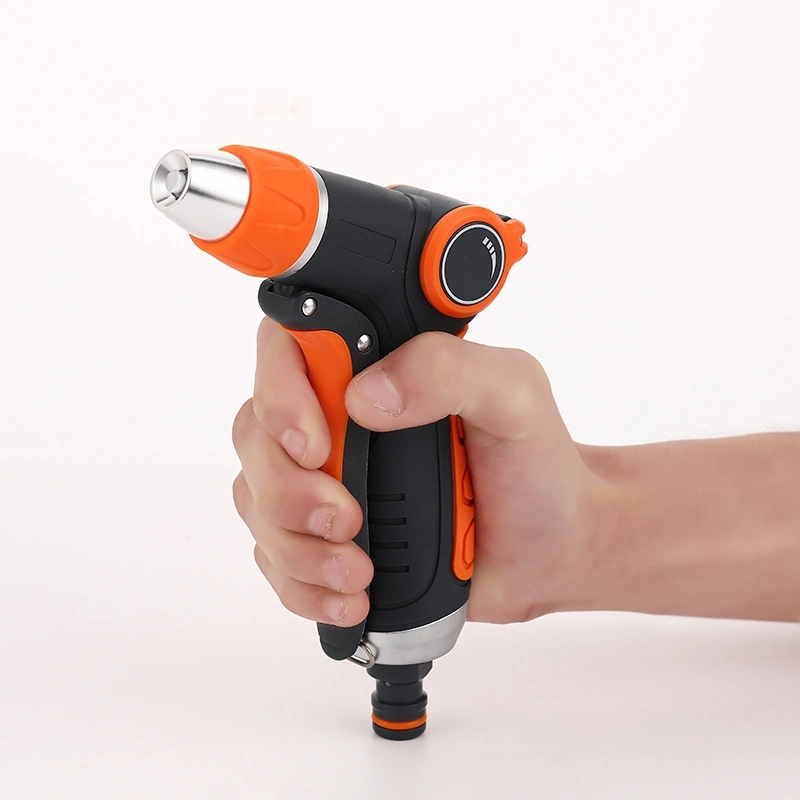 Slang Waterspuitpistool Verstelbaar Autowaspistool Tuin Spray Draagbaar Hogedrukpistool Sprinkler Nozzle Tuin Waterstraal
