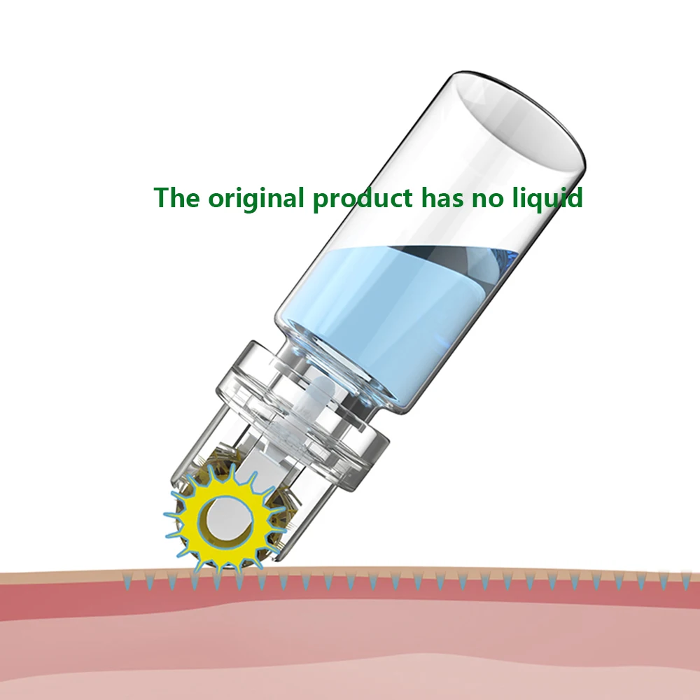 Hydra Derma Roller Titanium Microneedle Microneedling Roller Dermaroller กําจัดริ้วรอยฟื้นฟูผิว Anti Aging Acne