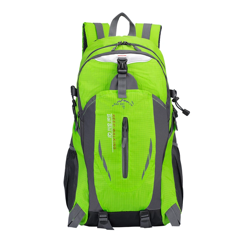 Nueva mochila para acampar, bolsa de lona de viaje de gran capacidad de 40L, bolsa de viaje para montañismo al aire libre, senderismo