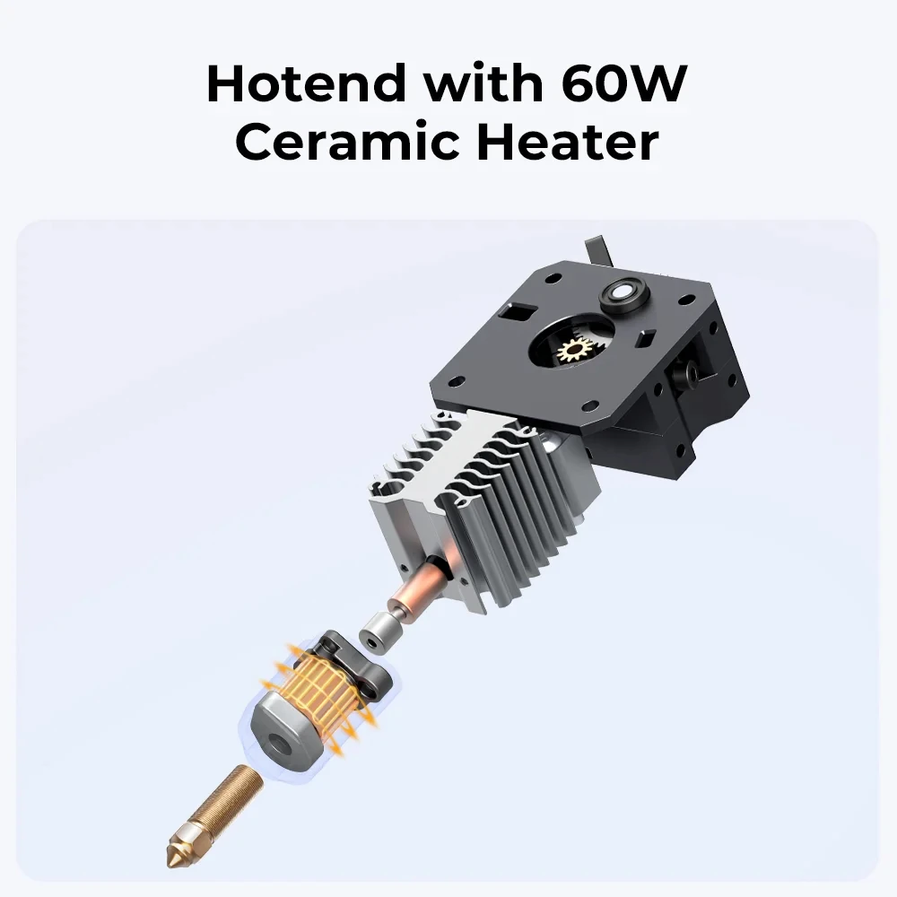 Creality 3D Ender-3 v3 KE Printer Upgrade Sprinte Direct Drive Extruder handsfree Auto Leveling 32 Bits Stille Moederbord