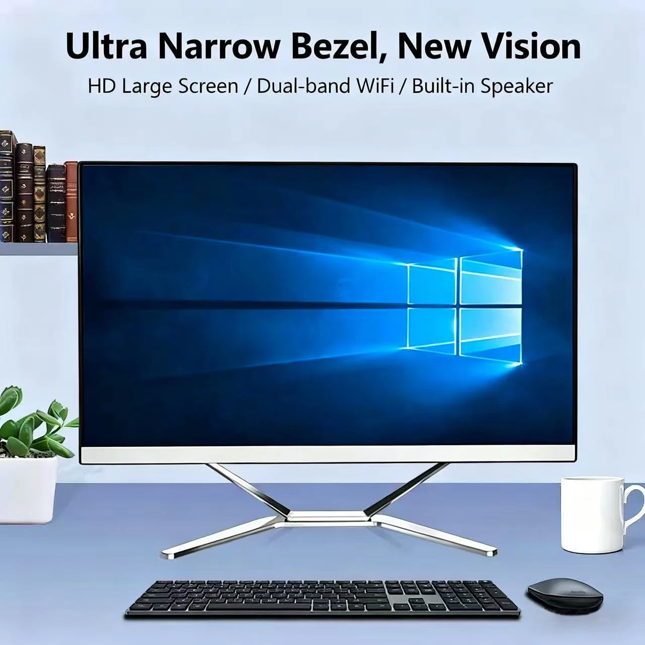 Komputer All-in-One I3/i5/i7/i9 21.5'' 23.8'' 27'' 16GB 32GB 256GB 512GB 1920*1080P System Win 10/11 Komputer All-in-One do Domu i Biura