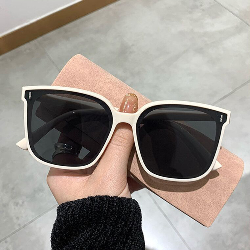 OIMG 빈티지 스퀘어 선글라스 여성 대형 선글라스 남성 레트로 블랙 선글라스 음영 고글 UV400 Oculos De Sol